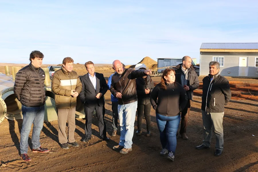 Planta Potabilizadora: Melella y concejales recorrieron la nueva obra