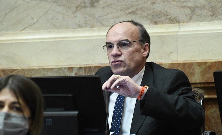 Pablo Blanco, senador nacional por Tierra del Fuego.