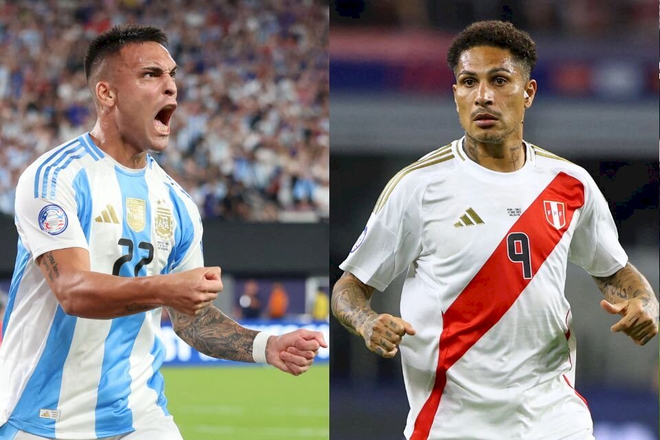 La selección de Argentina confirmó su favoritismo y venció 2-0 a Perú, asegurando su clasificación a los cuartos de final de la Copa América como líder del grupo A.