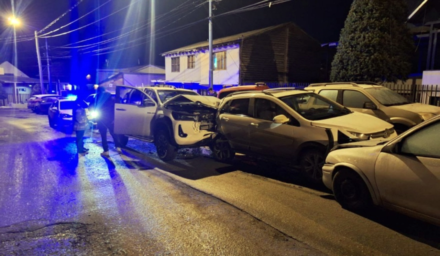 Detuvieron a funcionario del Superior Tribunal de Justicia por colisionar a cuatro vehículos mientras conducía alcoholizado