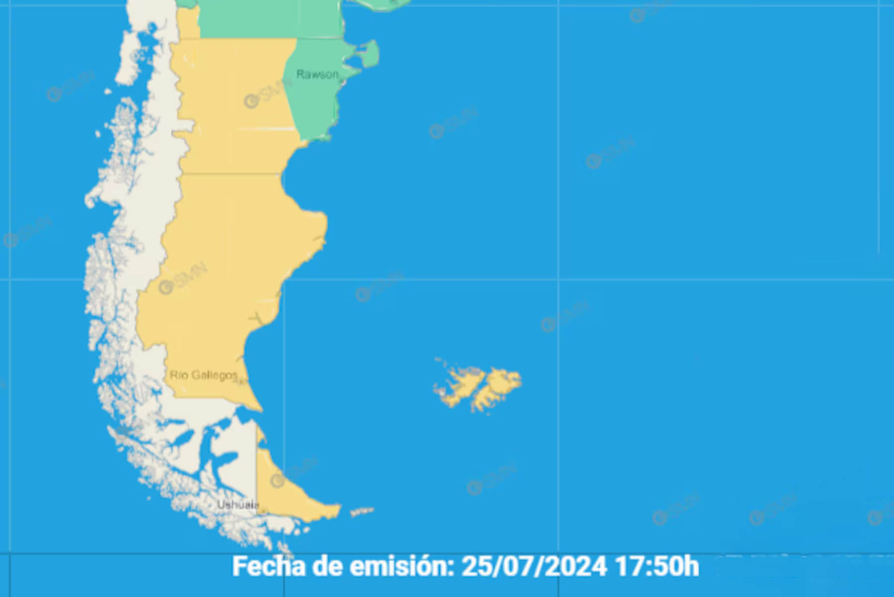 Alerta por ráfagas de viento de hasta 100 kilómetros por hora