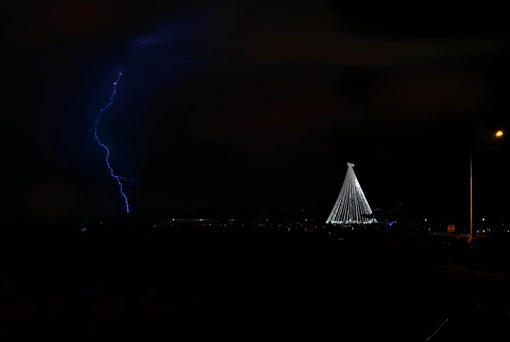 Tormenta eléctrica sorprendió a Río Grande