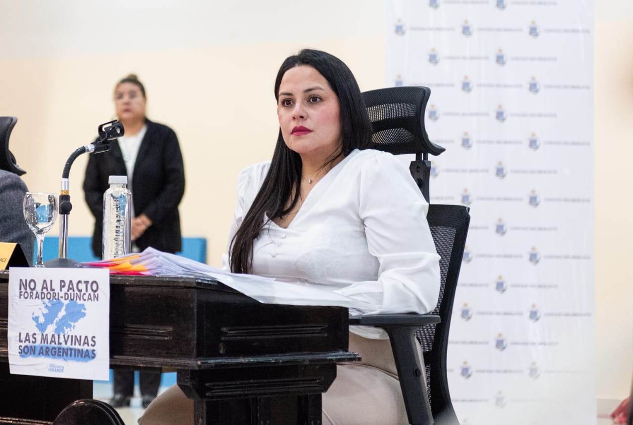 Alejandra Arce, concejala de la ciudad de Río Grande.