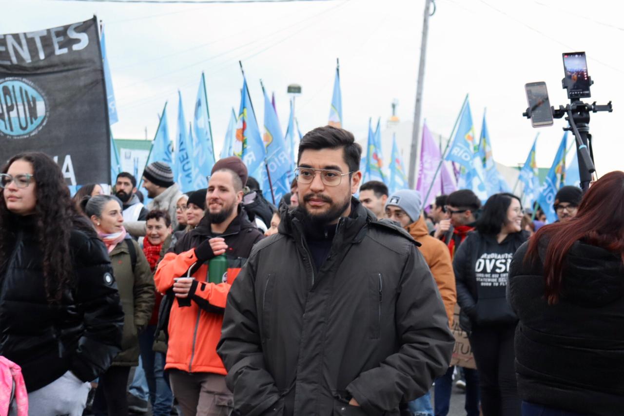 Jonatan Bogado, concejal de la ciudad de Río Grande.