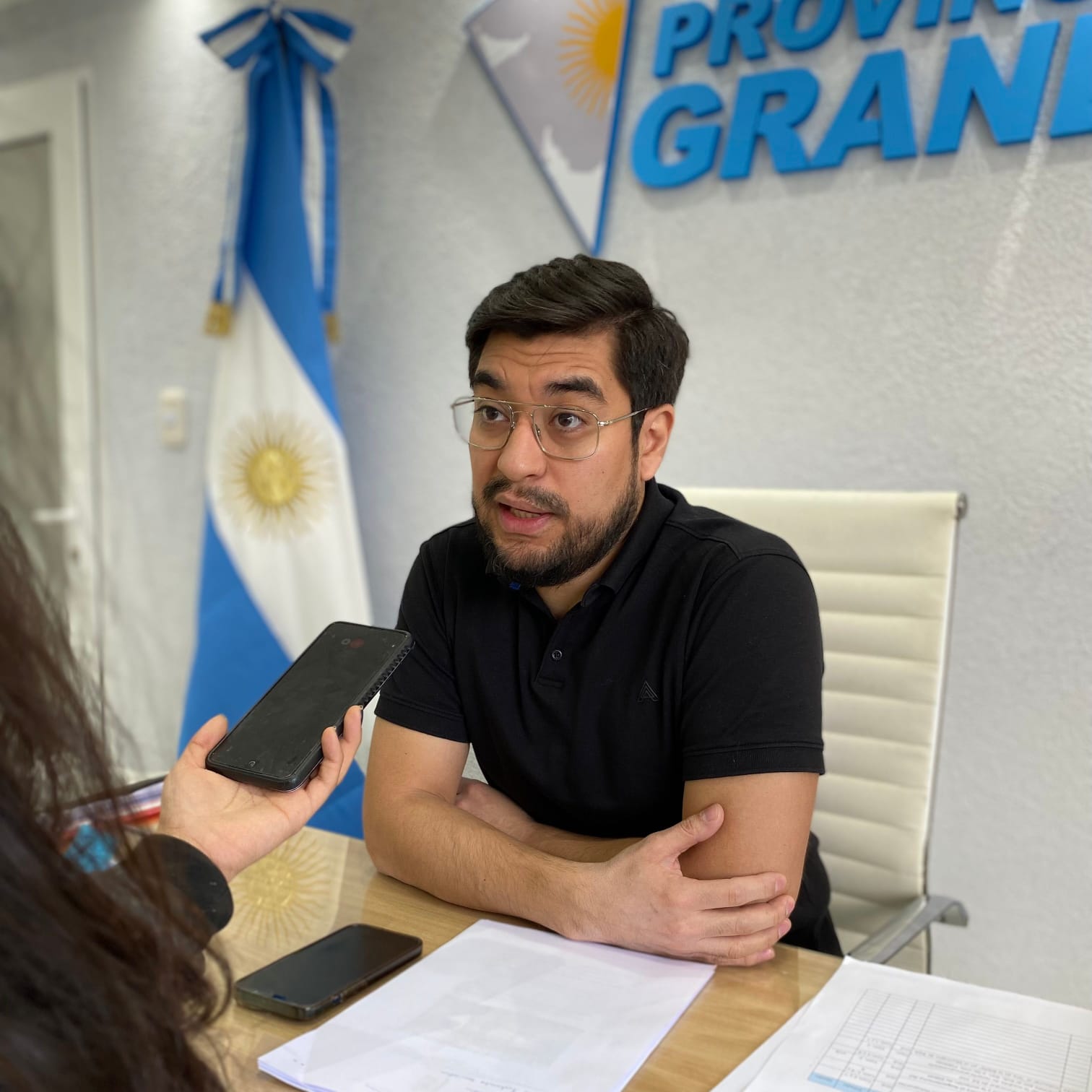 Jonatan Bogado, concejal de la ciudad de Río Grande.