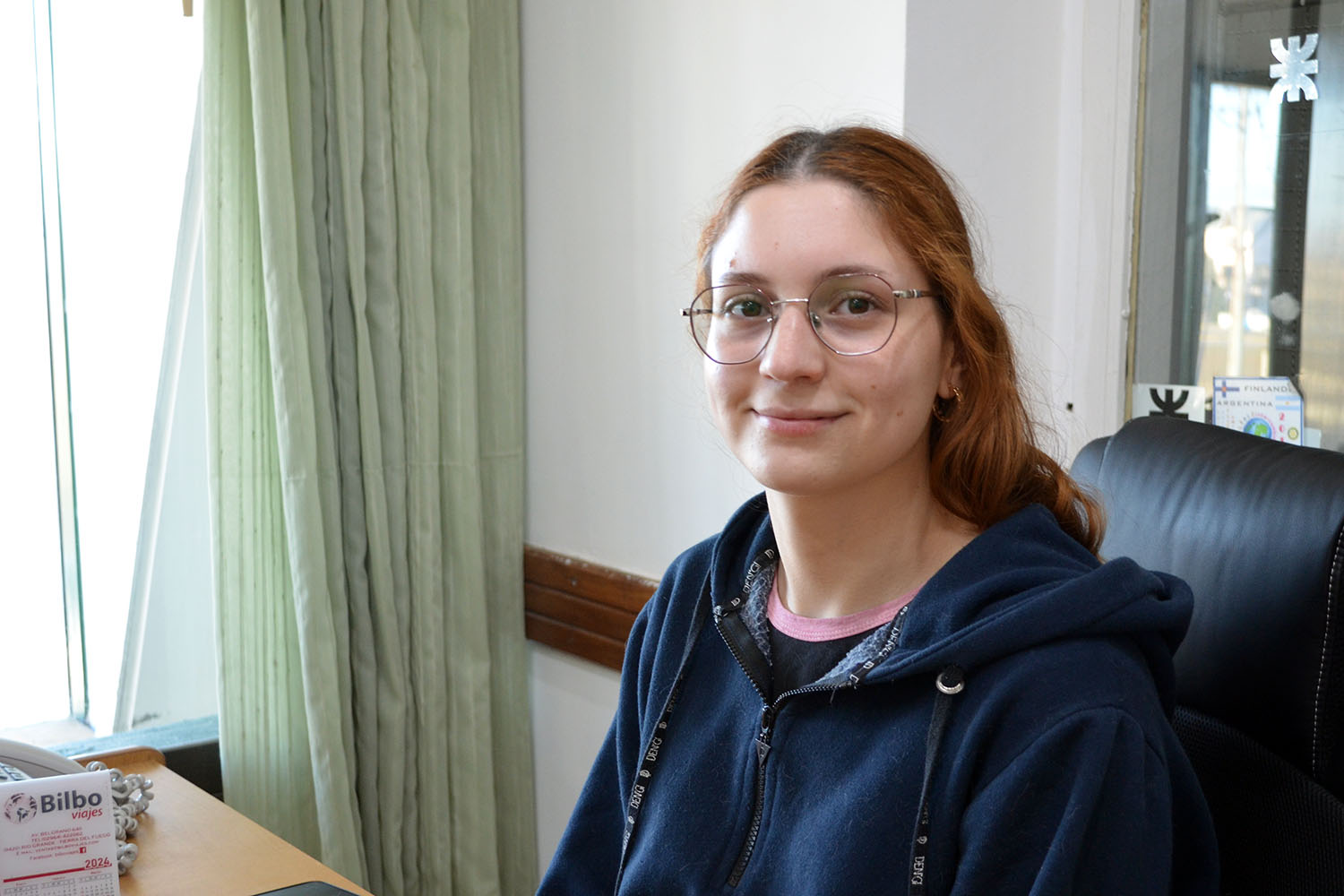 acqueline Bolognia, estudiante de 21 años de Ingeniería Electromecánica en la UTN.