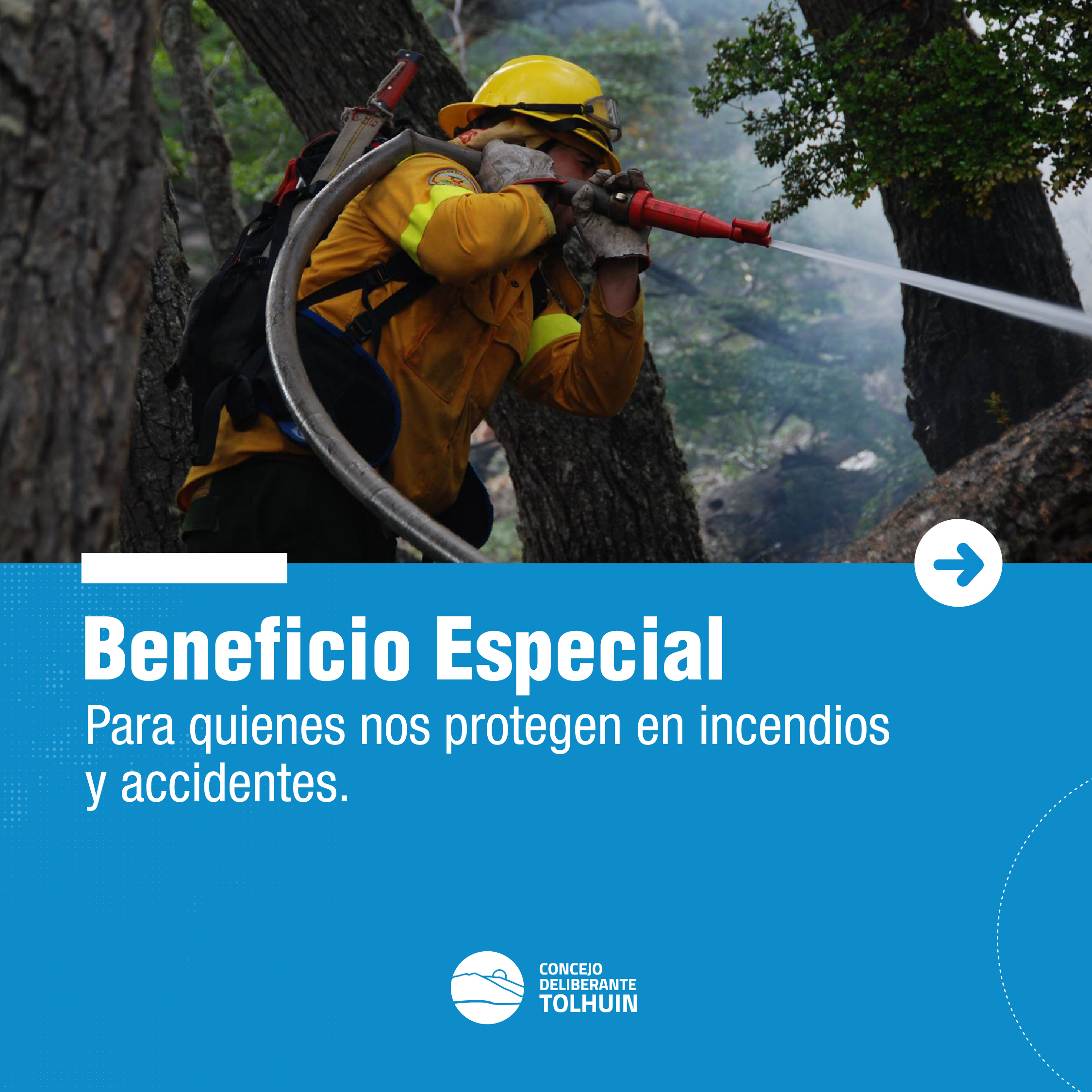 La Ordenanza, aprobada por unanimidad del Cuerpo de Concejales, busca reconocer la tarea desinteresada de estos trabajadores, quienes muchas veces ponen en riesgo su propia vida en orden de colaborar en incendios y siniestros.