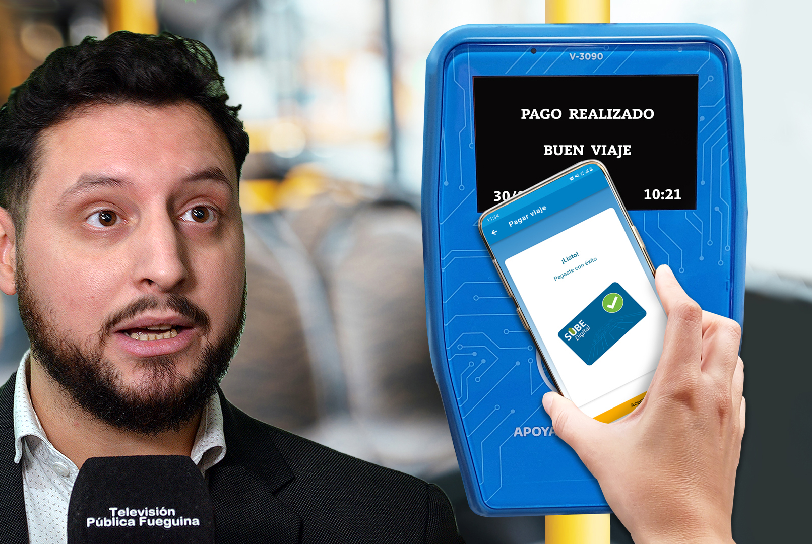 Río Grande lanza la tarjeta SUBE digital para modernizar el transporte público