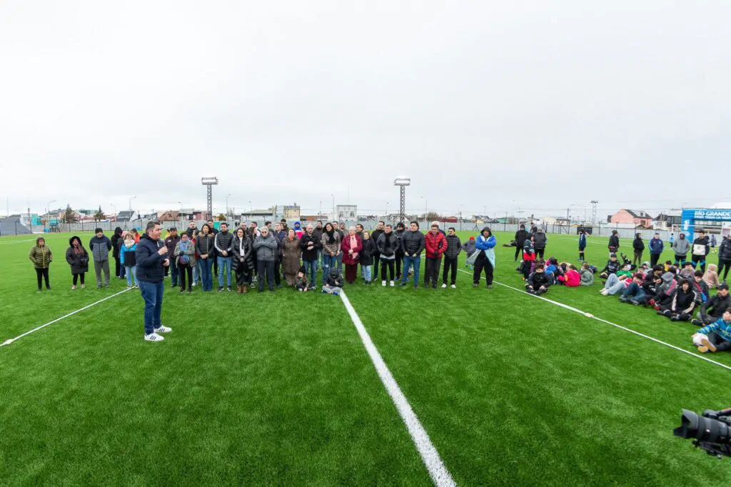 Río Grande tiene la primera cancha de fútbol 11 de la Patagonia homologada por FIFA