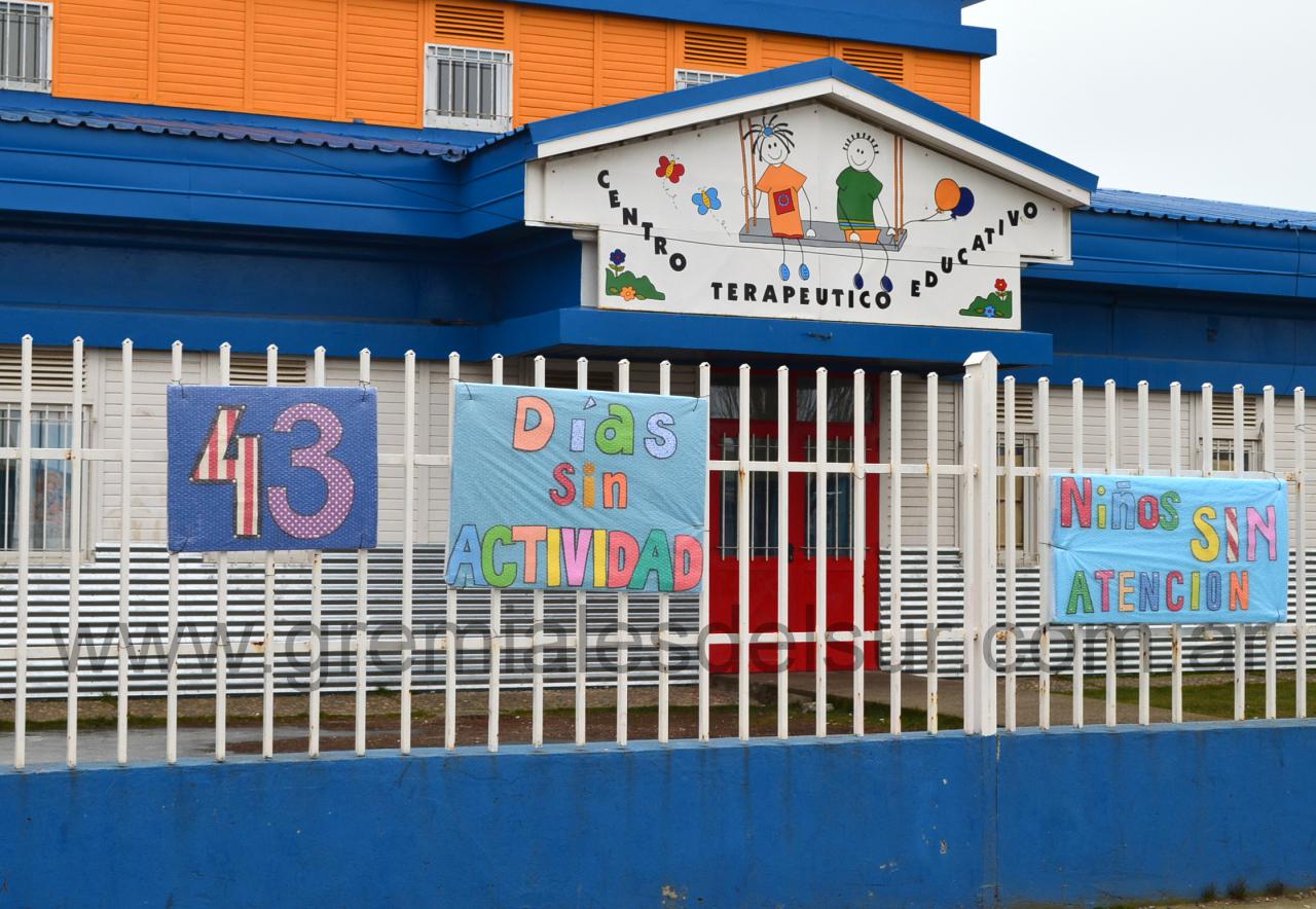 Lamentable: El Centro Terapéutico de Educación Río Grande, se cae a pedazos