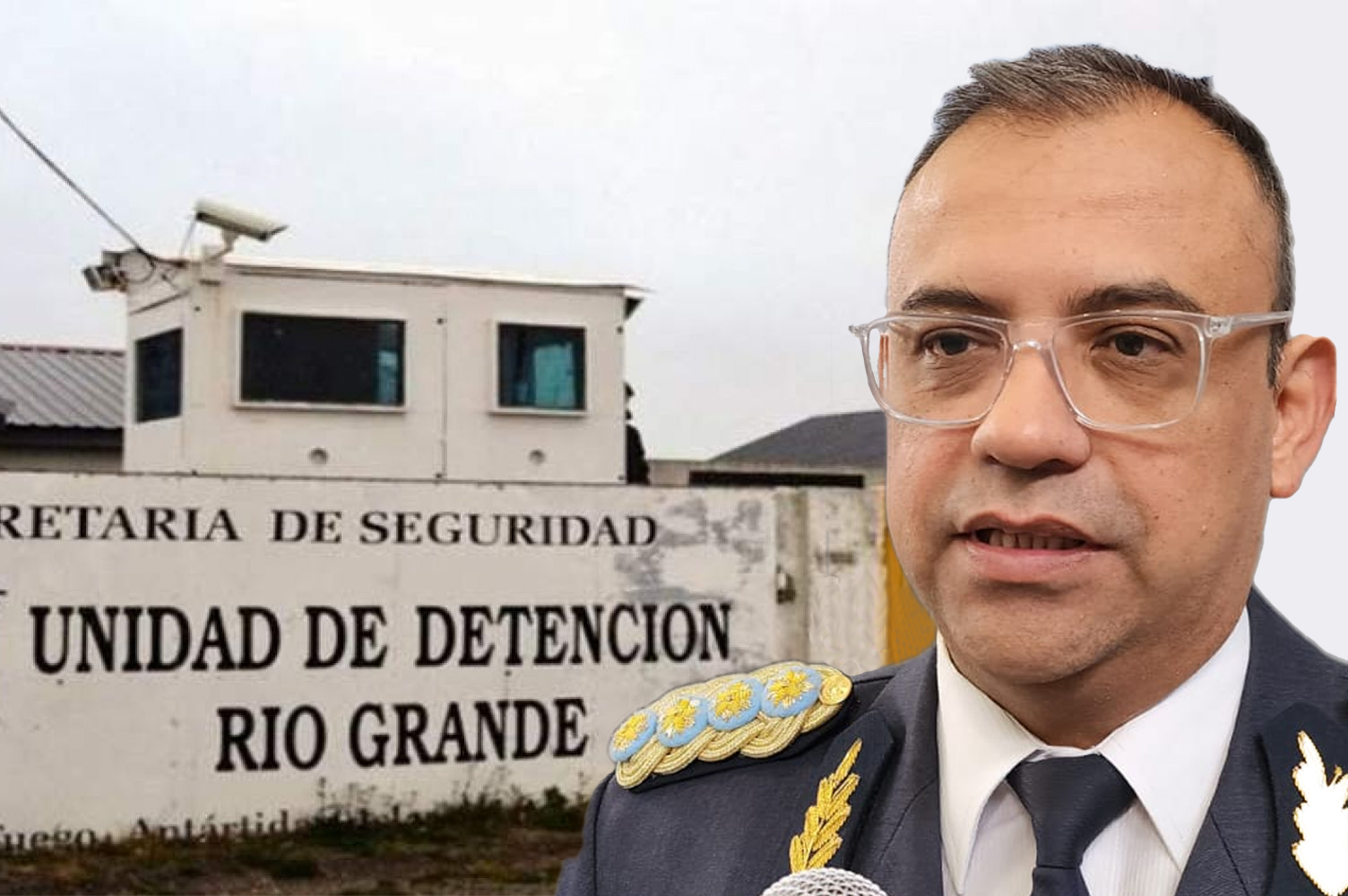 Ariel Ciares, director provincial del Servicio Penitenciario.