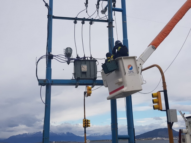 Corte programado de energía en Ushuaia