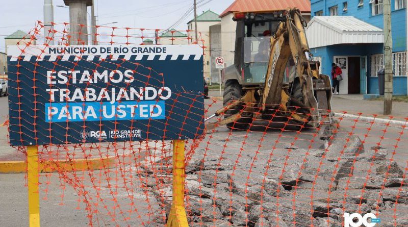 Corte de tránsito en Perón y Belgrano