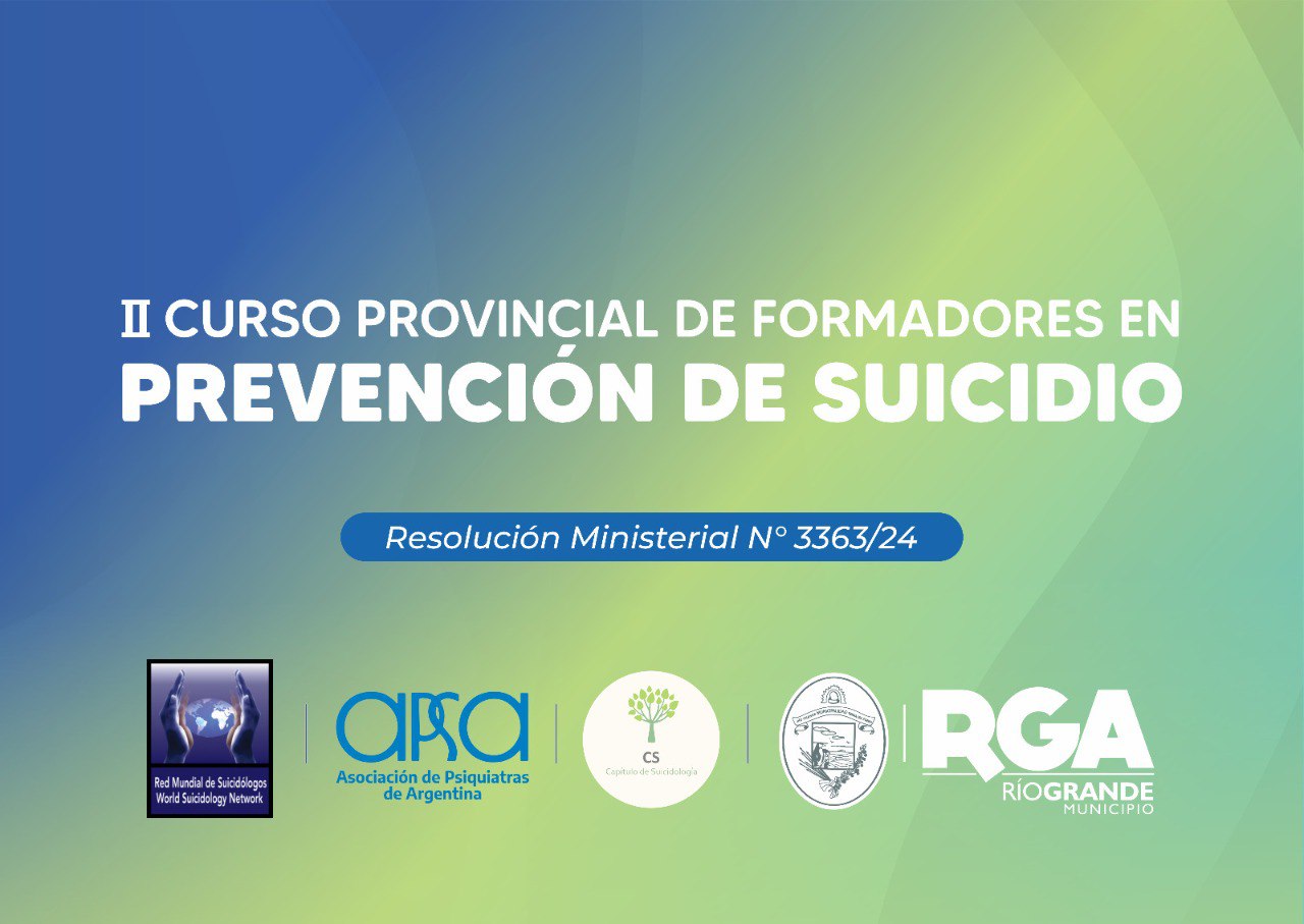 El 2° Curso Provincial de Formadores en Prevención de Suicidio, con resolución ministerial