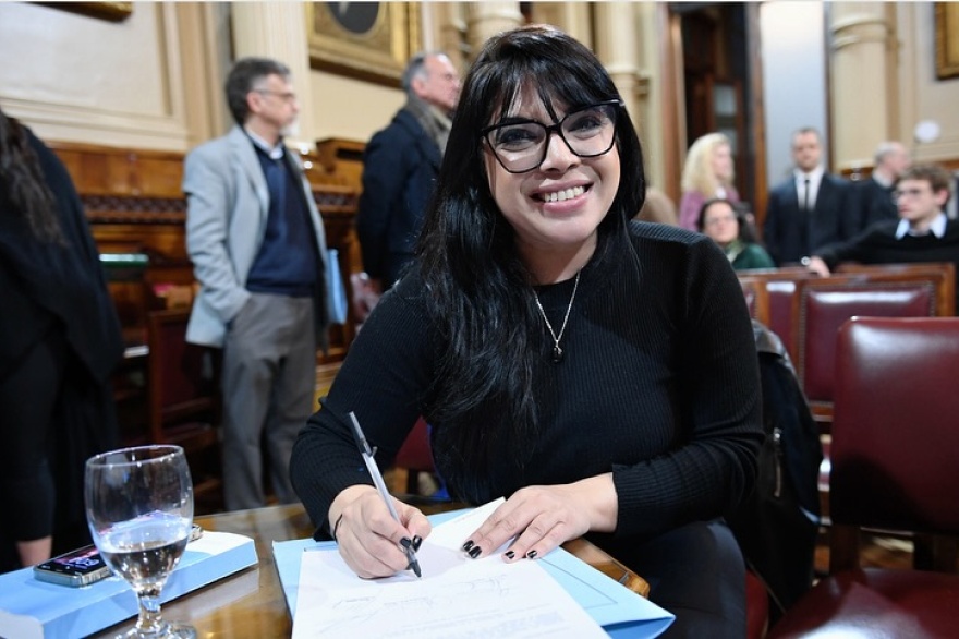 María Eugenia Duré, senadora nacional por Tierra del Fuego.