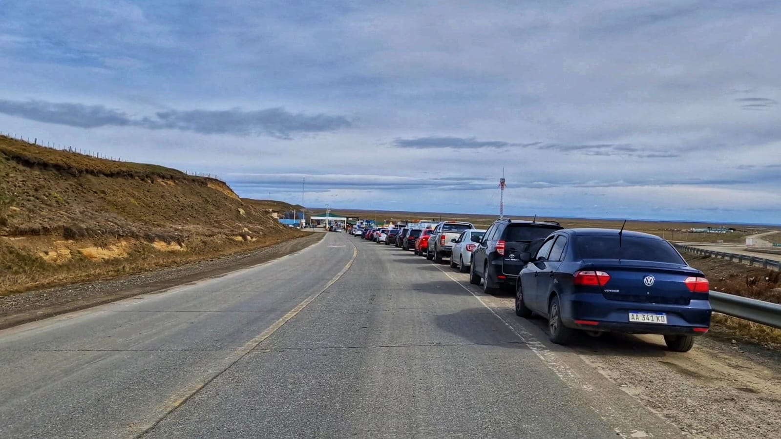 Más de 2.400 personas cruzaron la frontera de San Sebastián durante el fin de semana largo