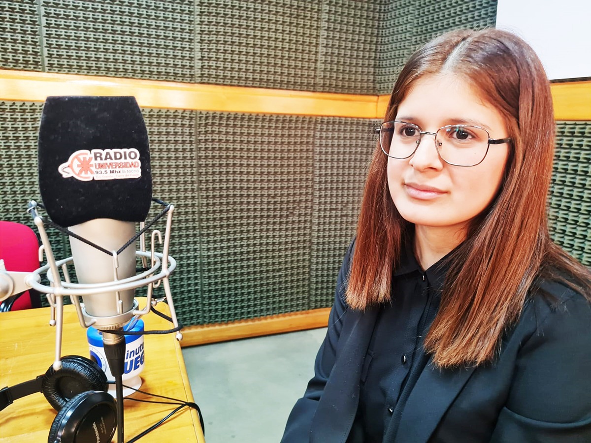 Fiona Rodríguez, mejor promedio nacional en Ingeniería Electromecánica.