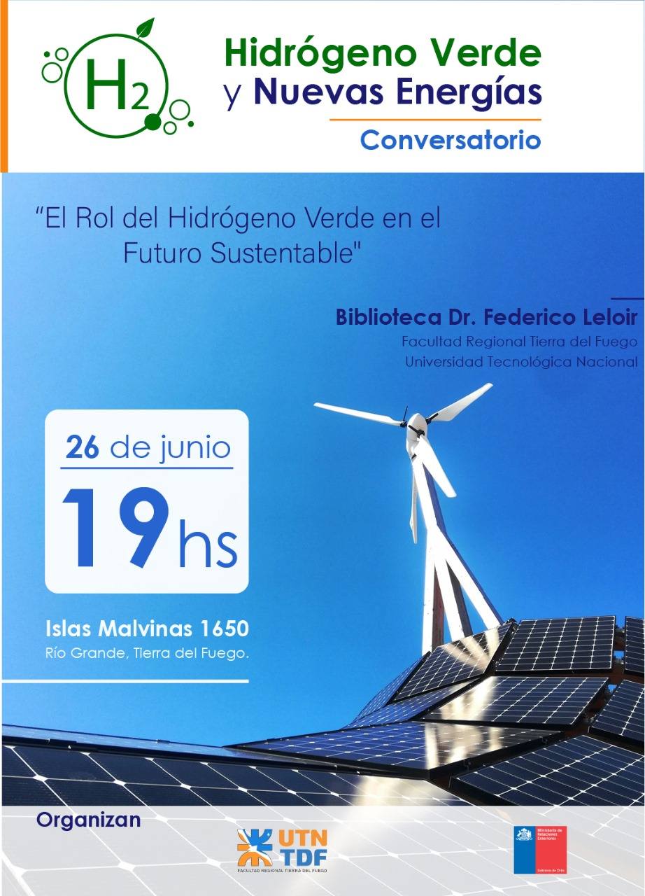 Conversatorio en la UTN sobre "Hidrógeno verde y nuevas energías"