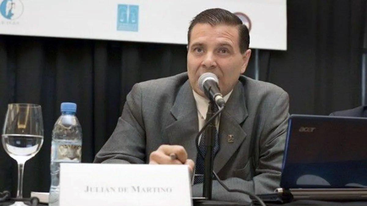 Julián De Martino, presidente de la Asociación de Magistrados de Tierra del Fuego