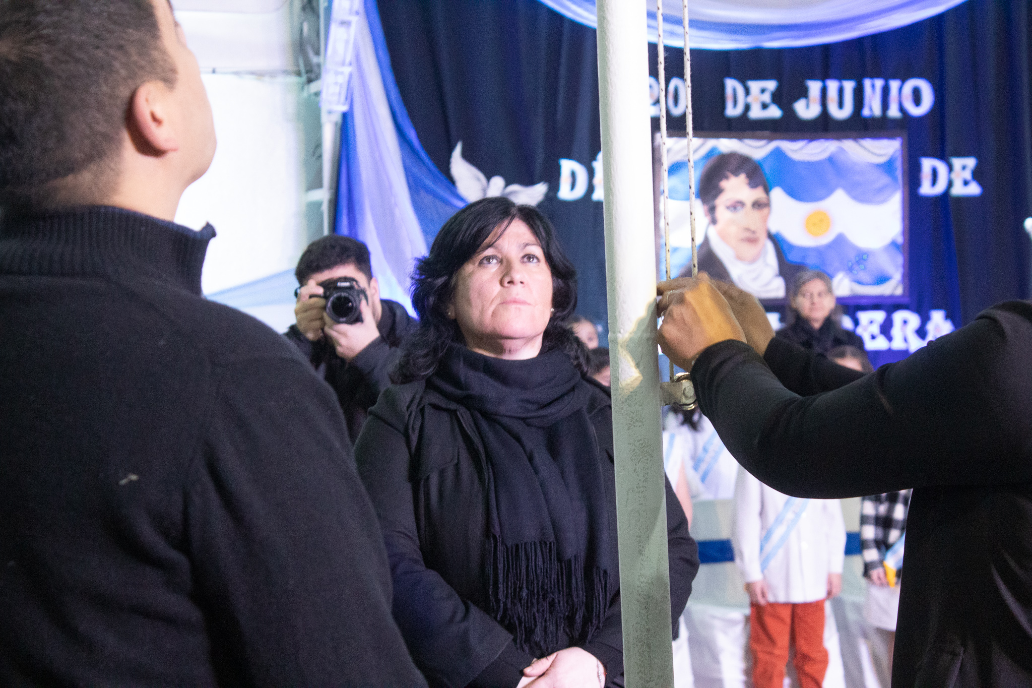 El Concejo Deliberante acompañó la Promesa de Lealtad a la Bandera de Estudiantes