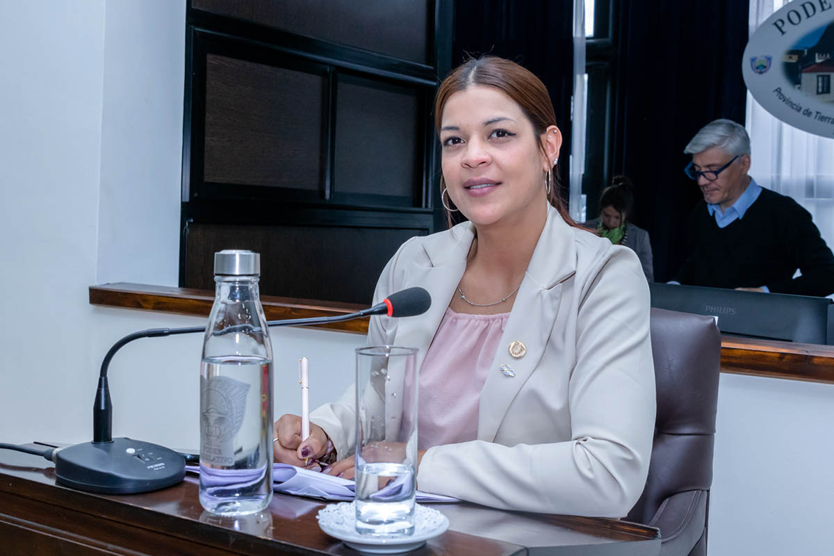 Gisela Dos Santos, legisladora provincial.