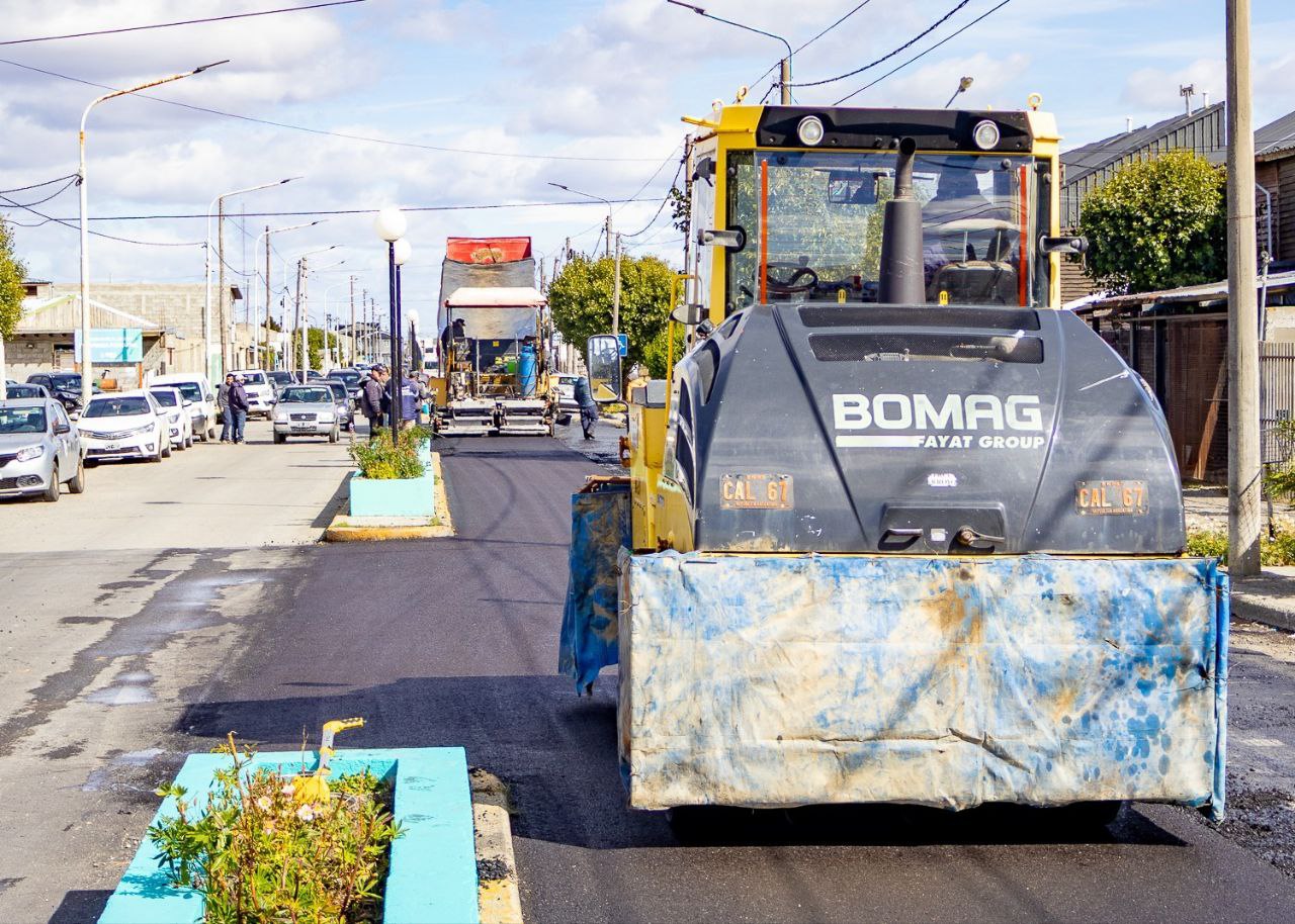 Finalizó la obra de recapado asfáltico sobre calle Liniers