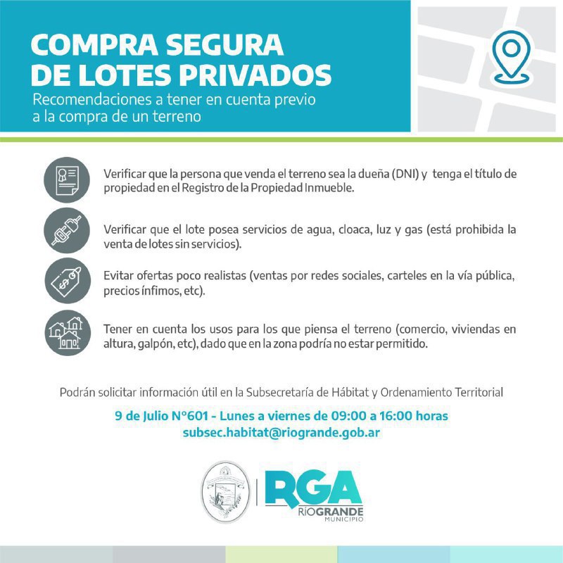 Recomendaciones para la compra segura de lotes privados