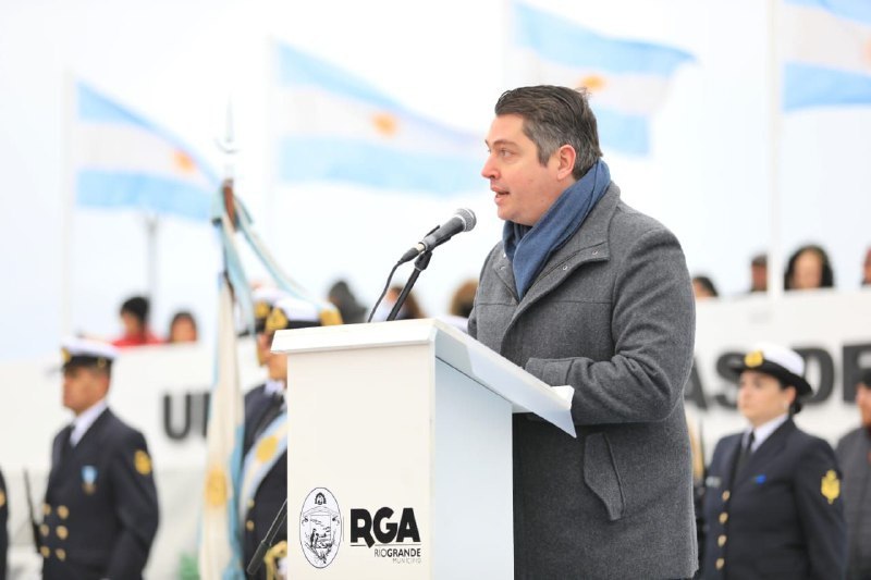 Martín Perez, intendente de la ciudad de Río Grande.