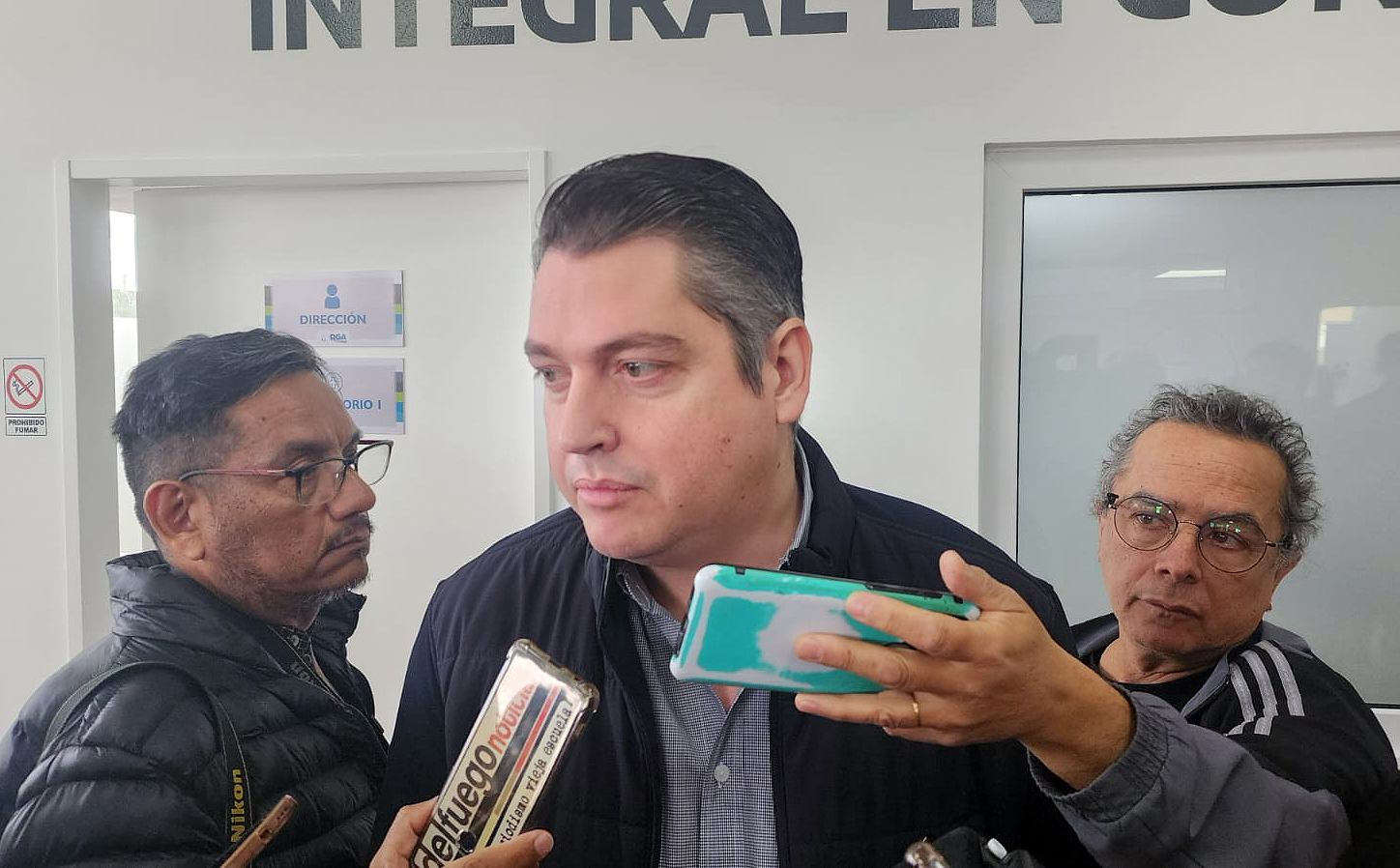 Martín Perez, intendente de la ciudad de Río Grande.