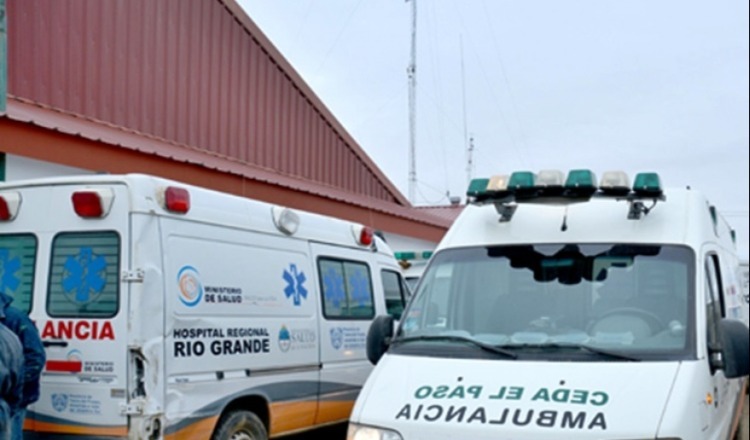 Varias personas fueron llevadas a la guardia del Hospital Regional Río Grande.