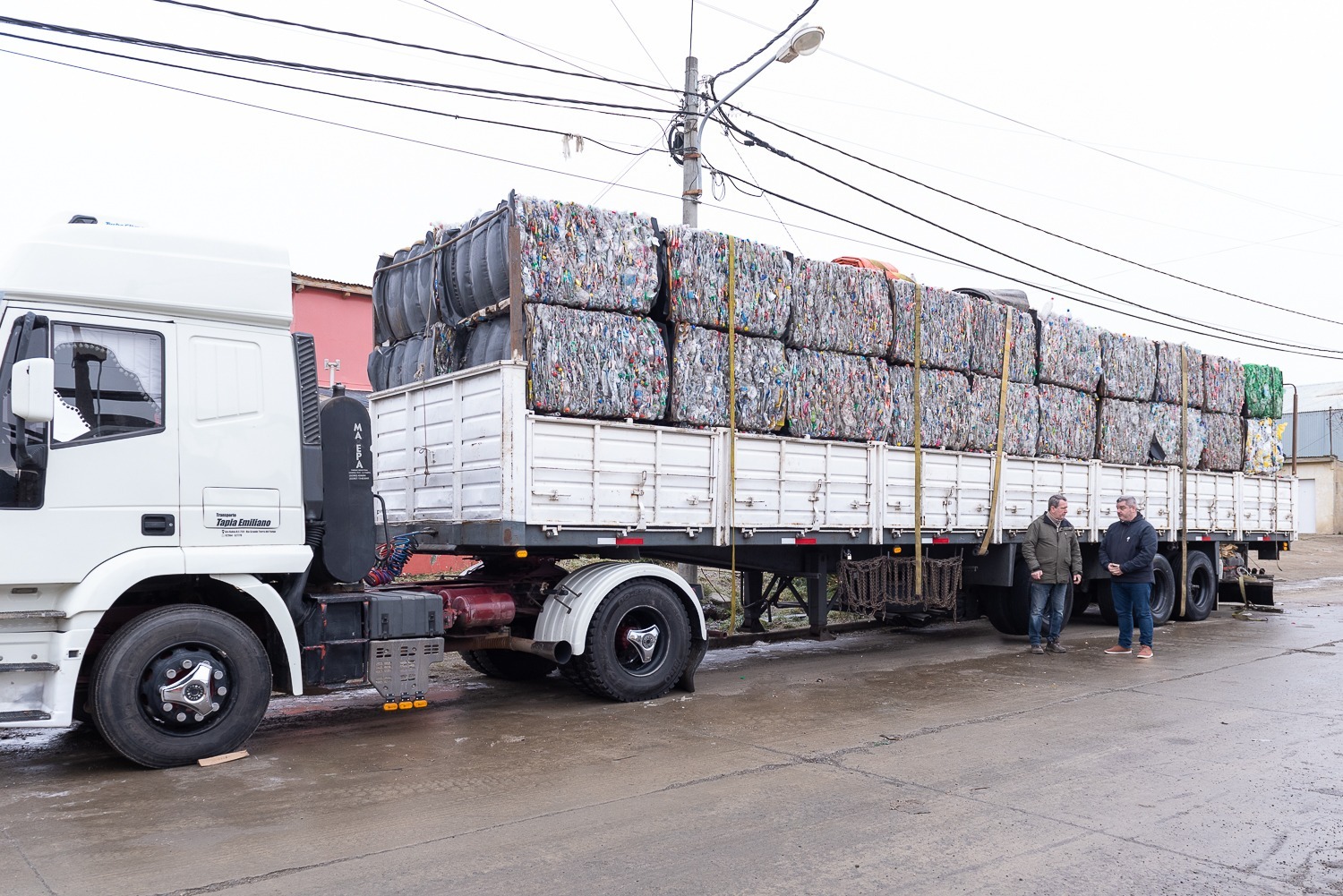 Municipio de Río Grande exportó 32.000 kg. de envases PET al continente