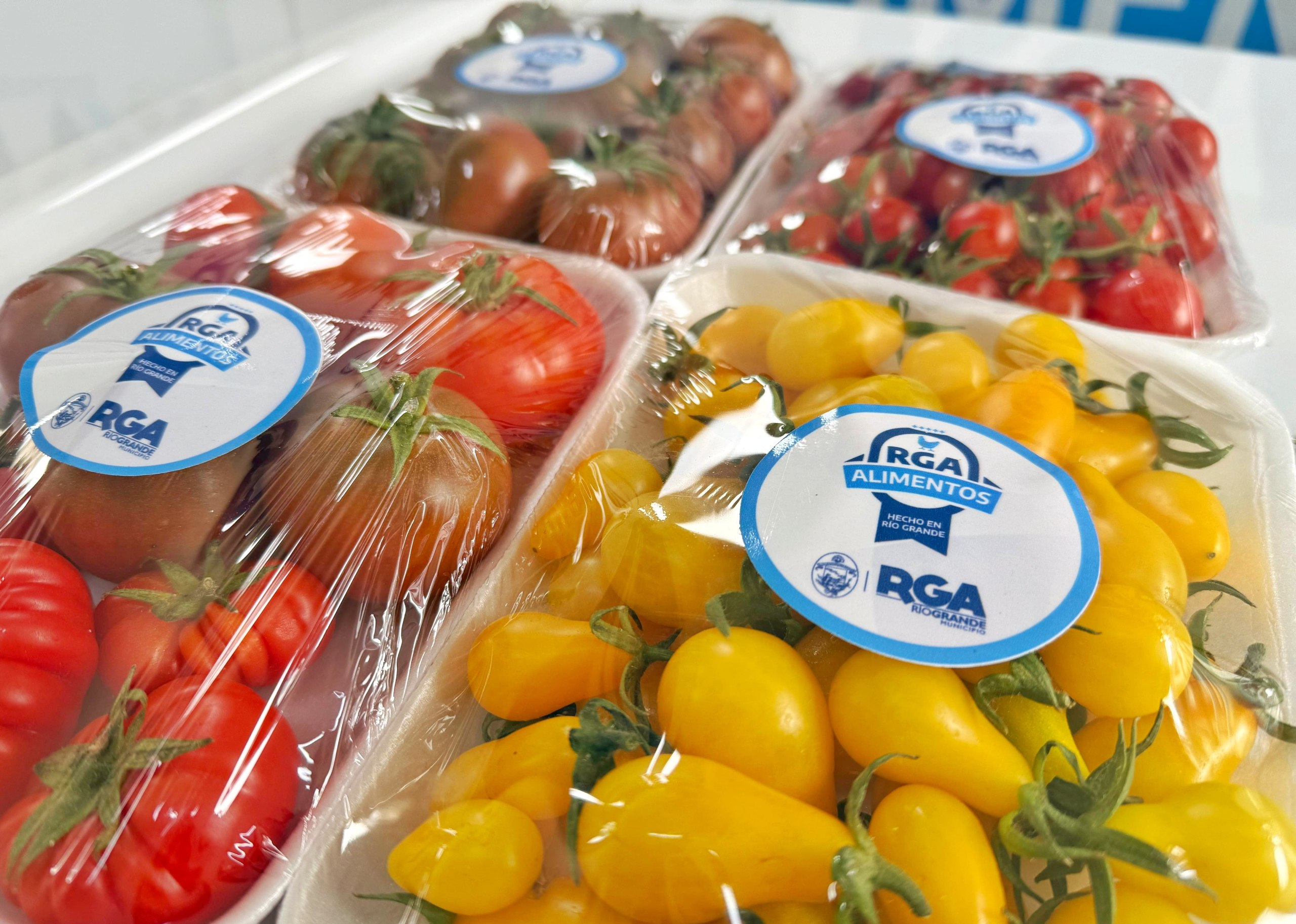 Venta de tomates de RGA Alimentos