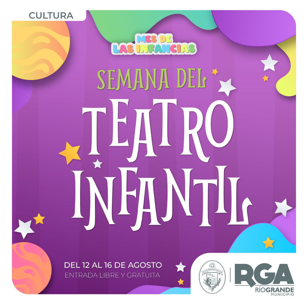 Se viene la Semana de Teatro para las Infancias