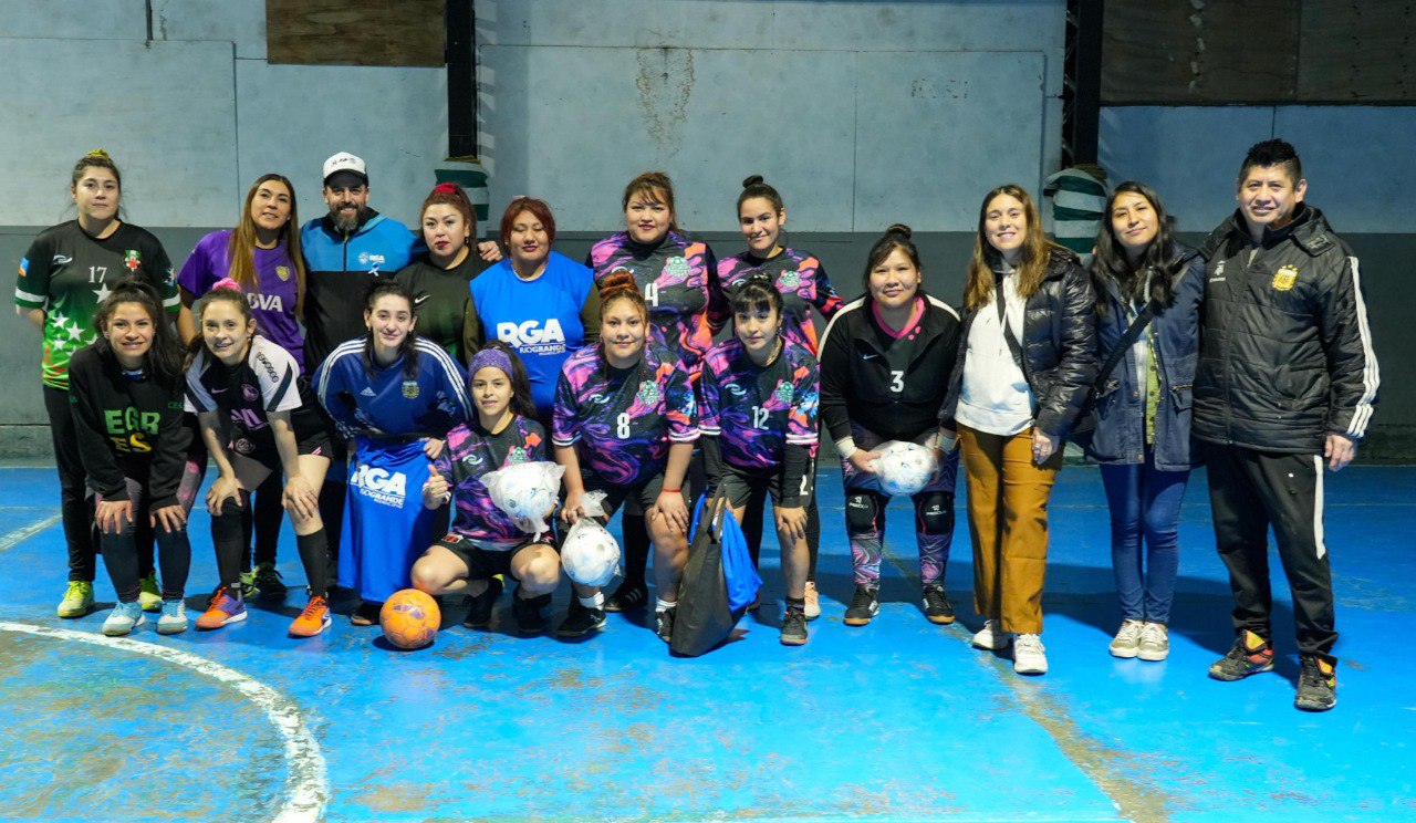 Municipio celebró el Día de la Futbolista.