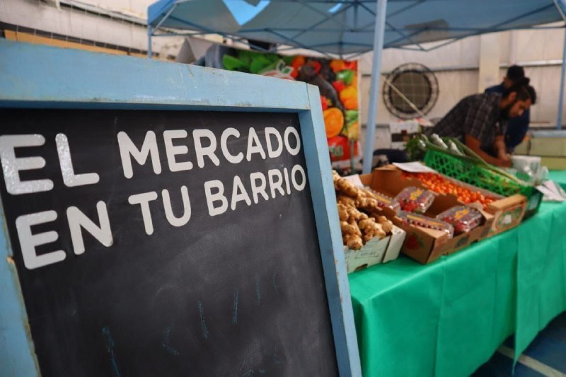 Nueva edición del "Mercado en tu Barrio"