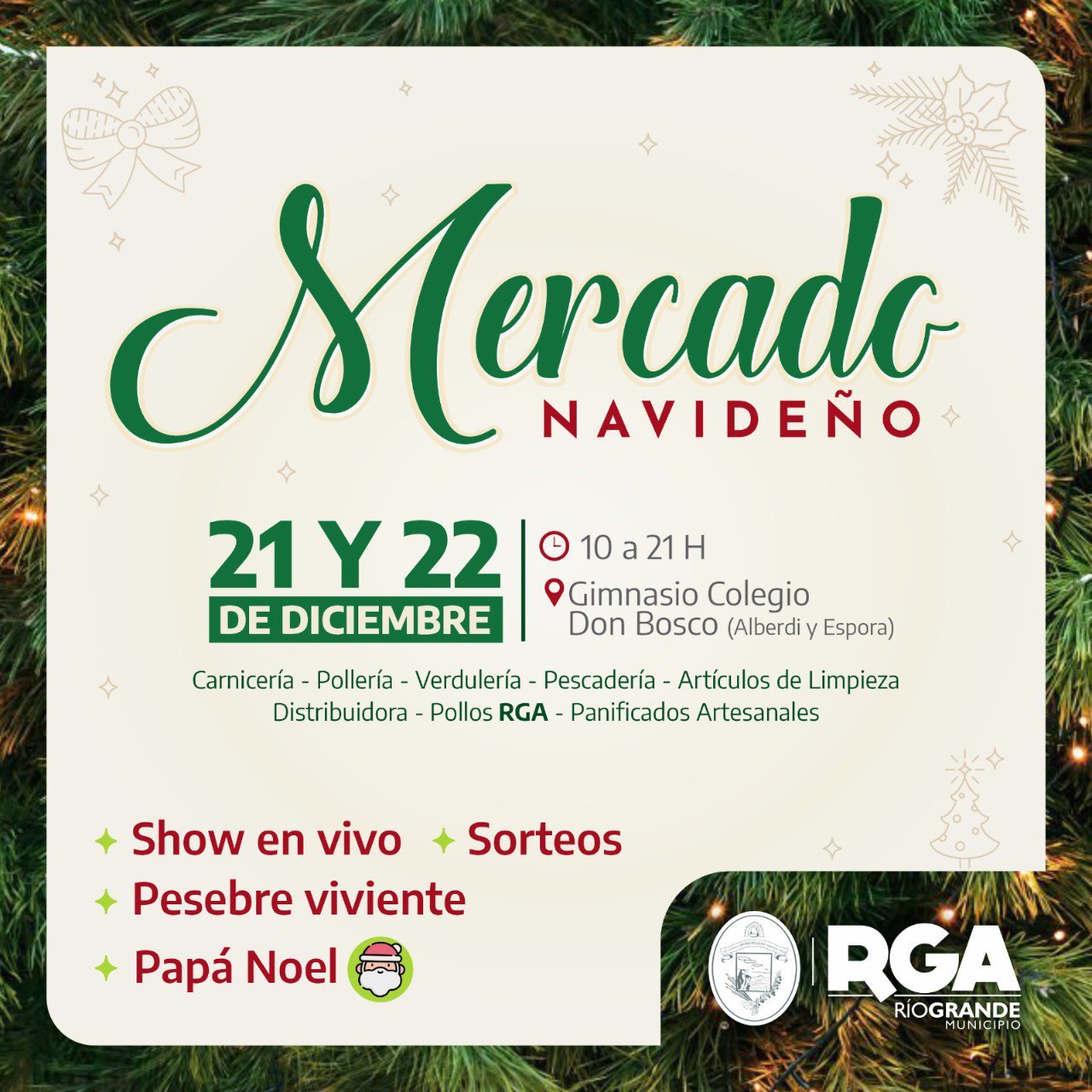 Mercado Navideño llega al Don Bosco