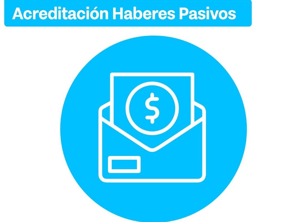 Acreditación de haberes a jubilados y pensionados