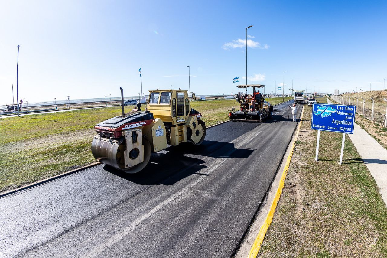 Quedó habilitado el primer tramo en obra de la Av. Héroes de Malvinas