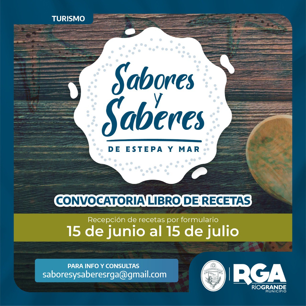 Invitan a ser parte del libro "Sabores y Saberes de Estepa y Mar"