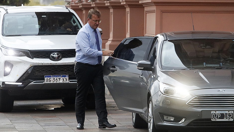 Eduardo Serenellini dejó de ser secretario de Prensa.