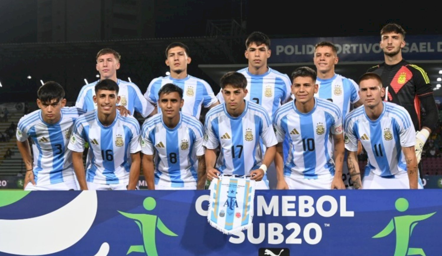 La Sub-20 enfrenta a Chile por el Sudamericano 2025