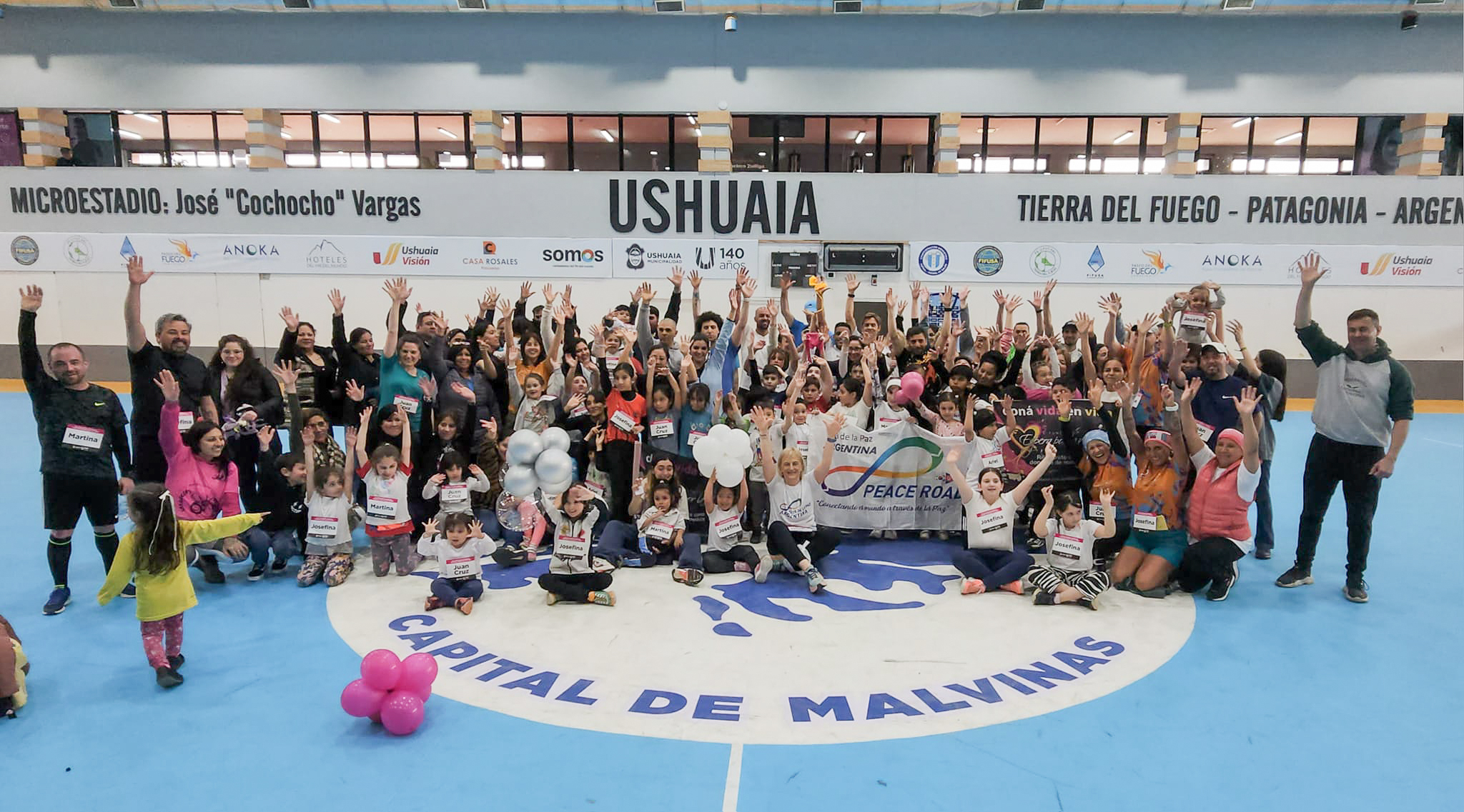 Tolhuin se unió a la correcaminata solidaria de la Fundación “Espera por la Vida”