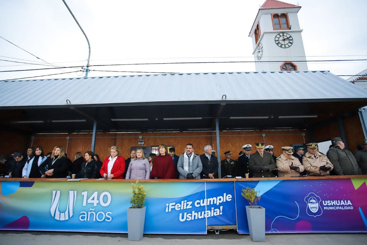 Poco acompañamiento a los festejos por el aniversario de Ushuaia