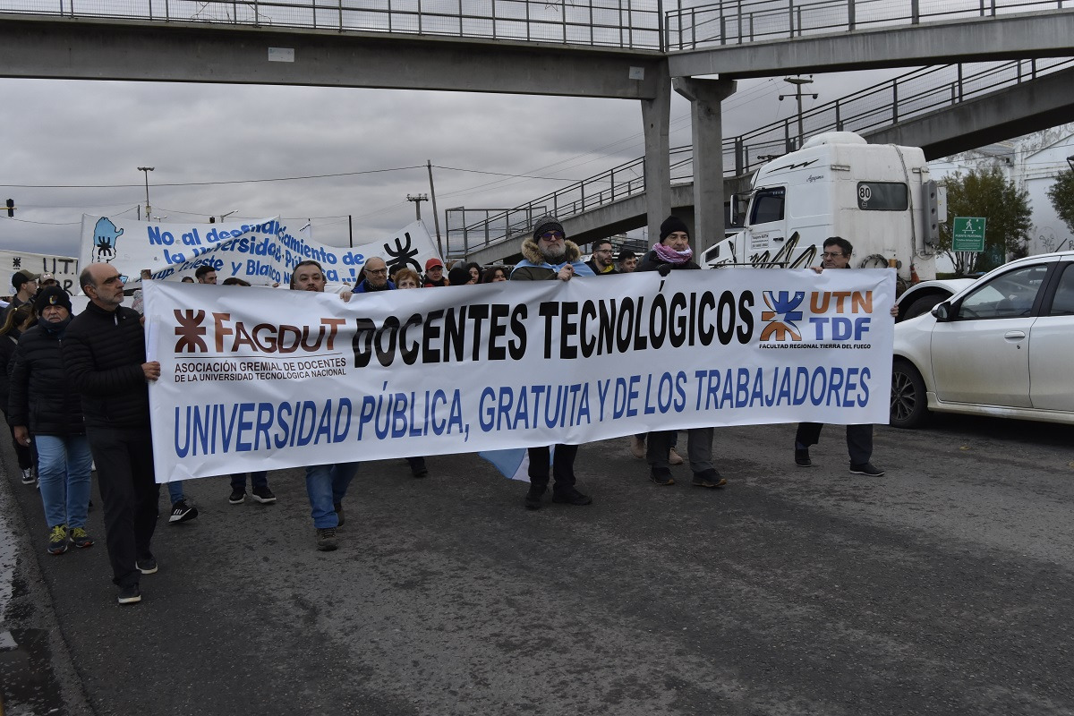 La UTN fueguina se suma al paro del 9 de mayo