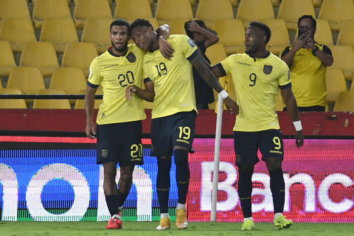 Eliminatorias Sudamericanas: Ecuador se floreó en Guayaquil 