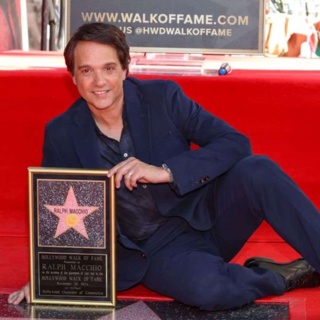 Ralph Macchio de ‘Karate Kid’ fue reconocido en el Paseo de la Fama de Hollywood
