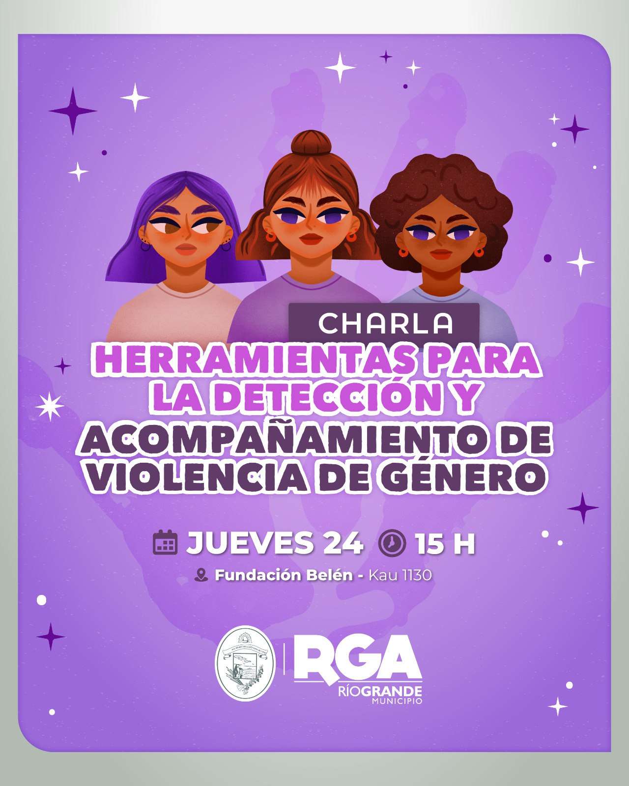 Se parte de la charla «Herramientas para la Detección y Acompañamiento de Violencia de Género»