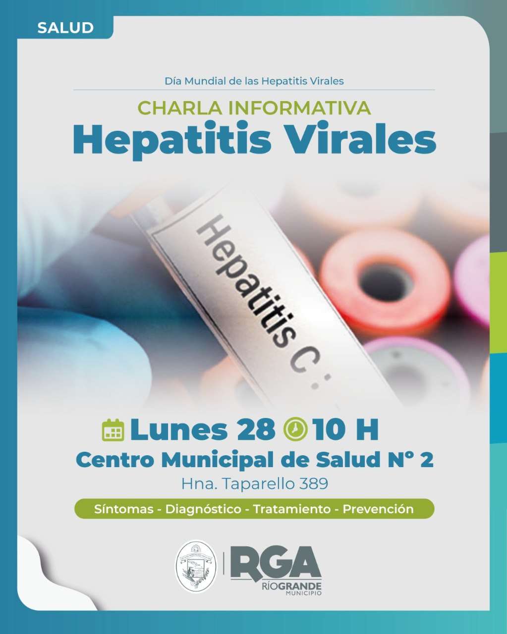 Invitan a sumarse a la charla sobre hepatitis virales