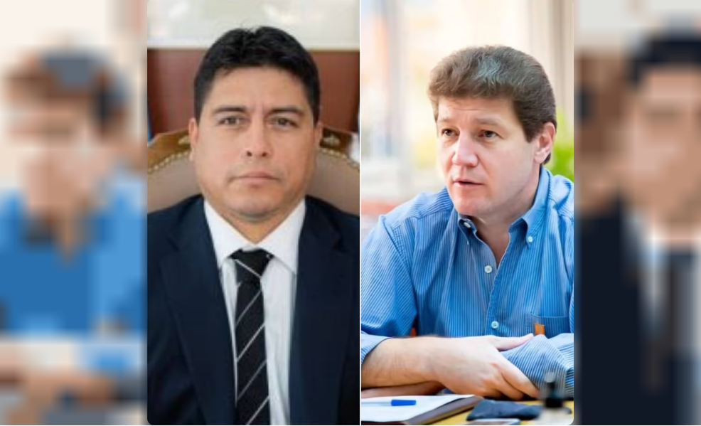 Claudio Vidal y Gustavo Melella.