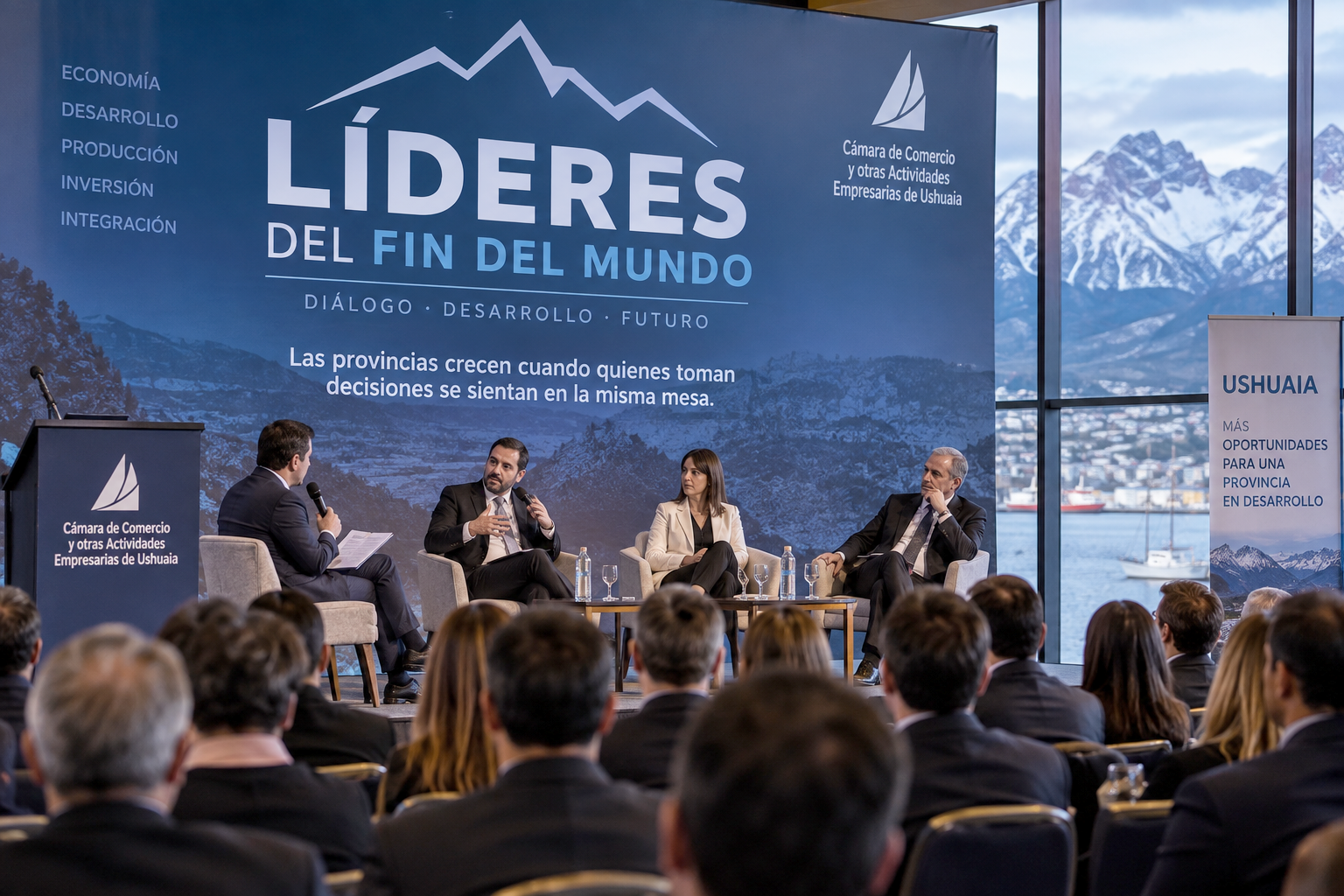 Ushuaia prepara el encuentro “Líderes del Fin del Mundo” con referentes del ámbito económico y empresarial